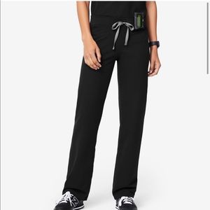 Figs Black Scrub Pants